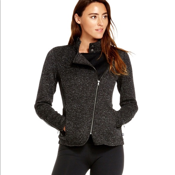 Fabletics Jackets & Blazers - Fabletics Calypso Knitted Asymmetrical Jacket